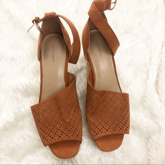 14th and Union Espadrille fabric upper shoes size 10M. Like new - Picture 1 of 7